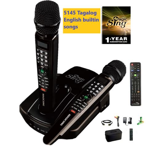 Turn your living room into a karaoke lounge with the Magic Singing Device ET23PRO